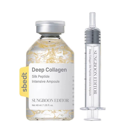 Korean Skin Barrier Ampoule SUNGBOON EDITOR Collagen Silk Peptide Serum 40Ml Deep Moisture Tightening Texture Refining Treatment