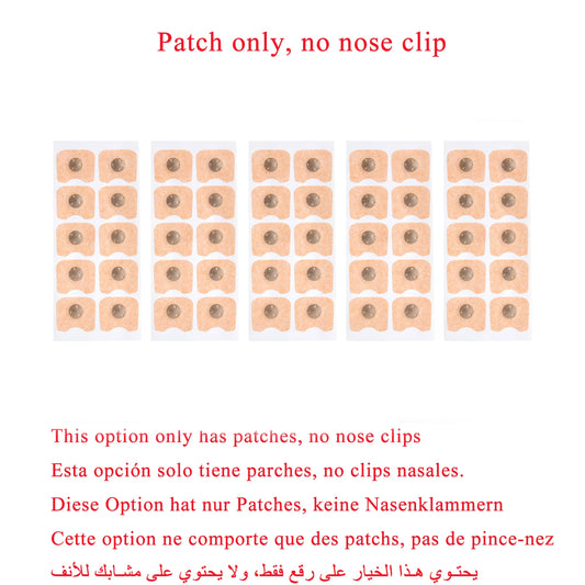 15/30Pairs Magnetic Nasal Breathing Dilators Kits Sport Nasal Dilator Boost Oxygen Intake,Breathing Refill Nose Clip