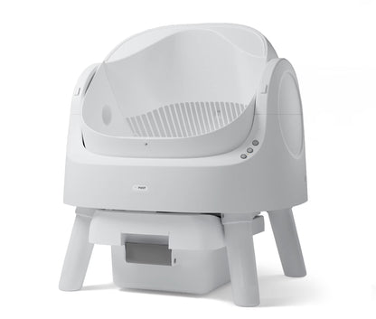 2024 Petpivot New Design Closed Automatic Intelligent Cat Litter Box Cat Toilet Cat Sandbox